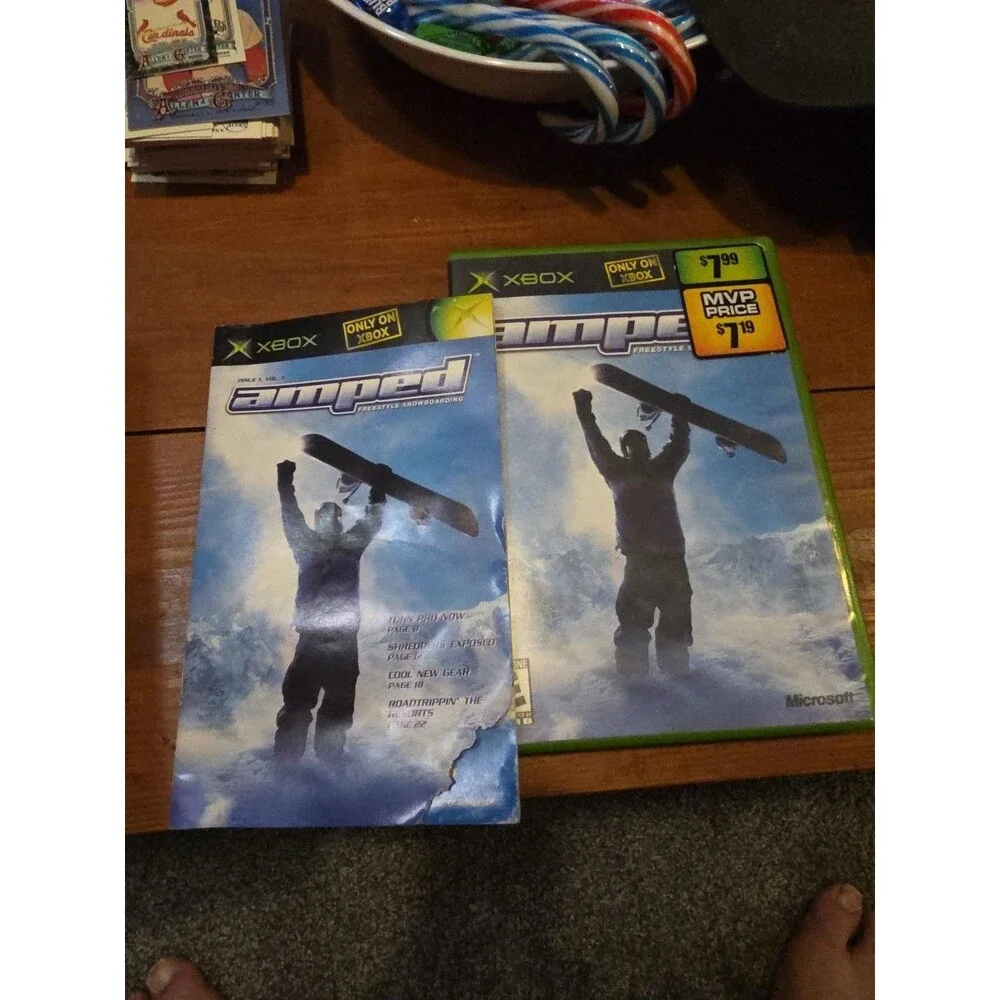 Amped: Freestyle Snowboarding Microsoft Xbox 2001